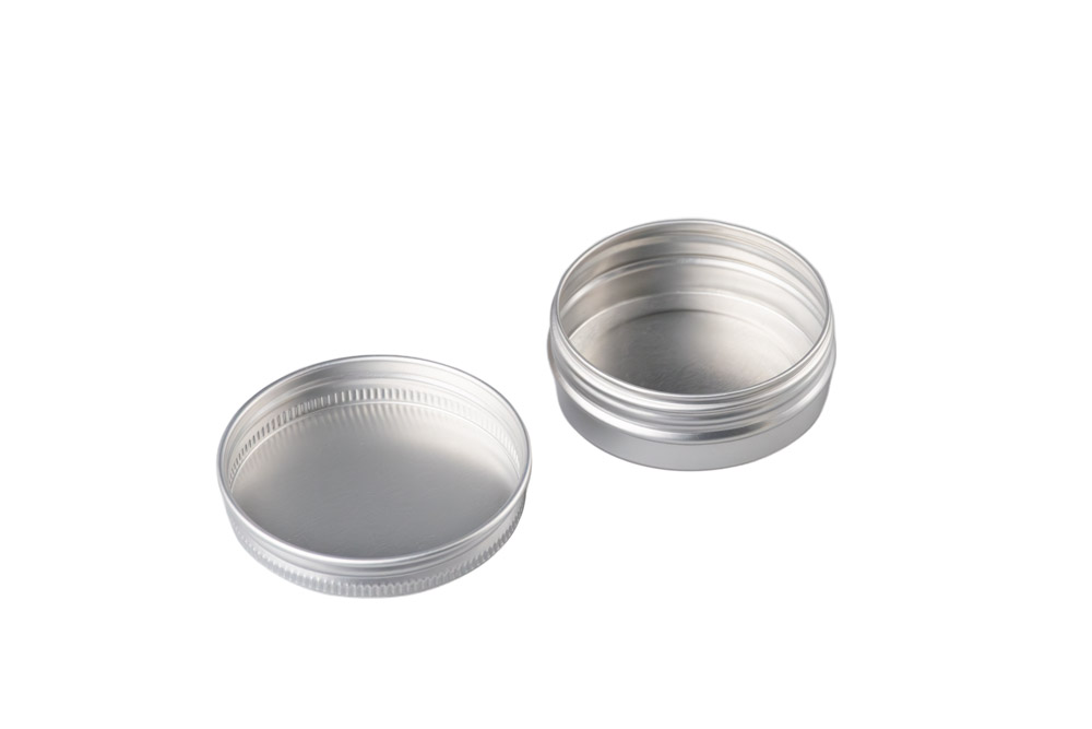 Okrągłe aluminiowe pudelko I 30ml