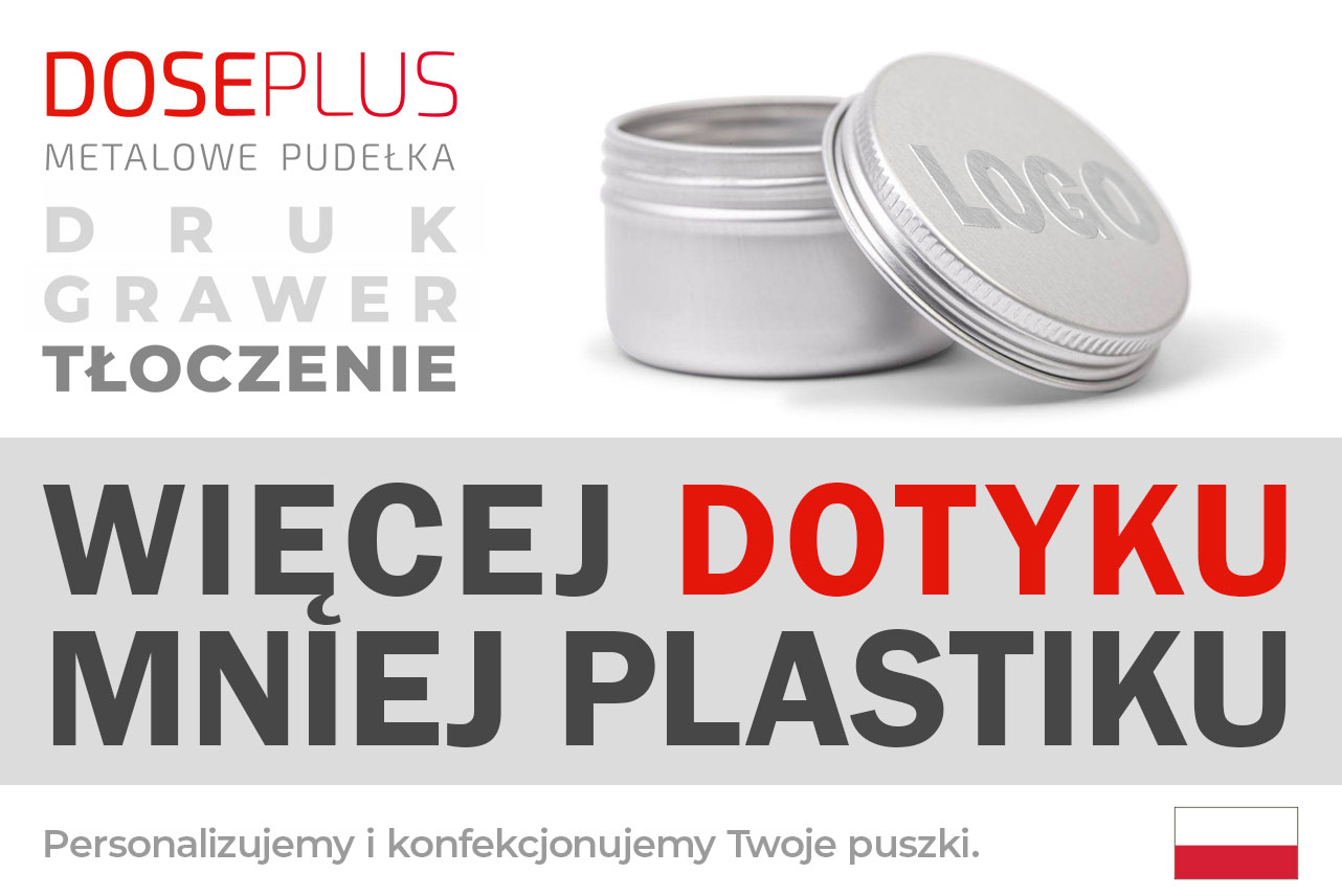 Dostosuj swoją puszkę metalową do własnych potrzeb – eleganckie i funkcjonalne rozwiązanie opakowaniowe z opcjami grawerowania, druku lub tłoczenia.