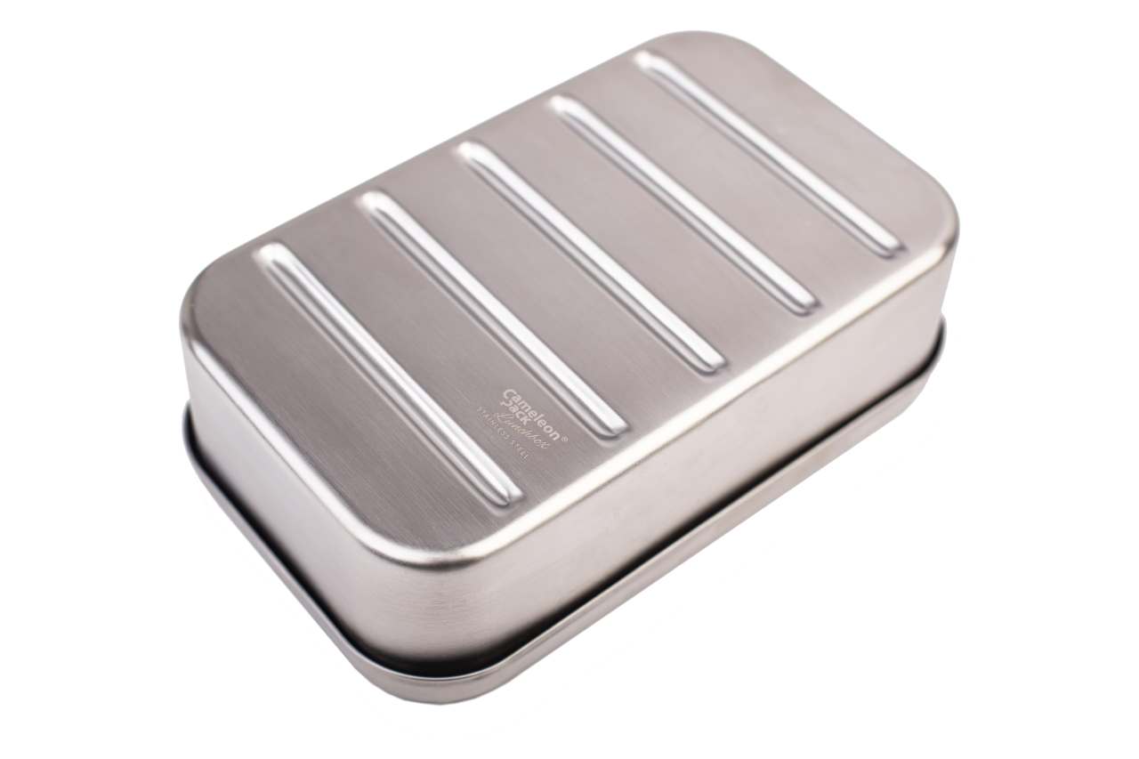 Lunch box z bukową pokrywką