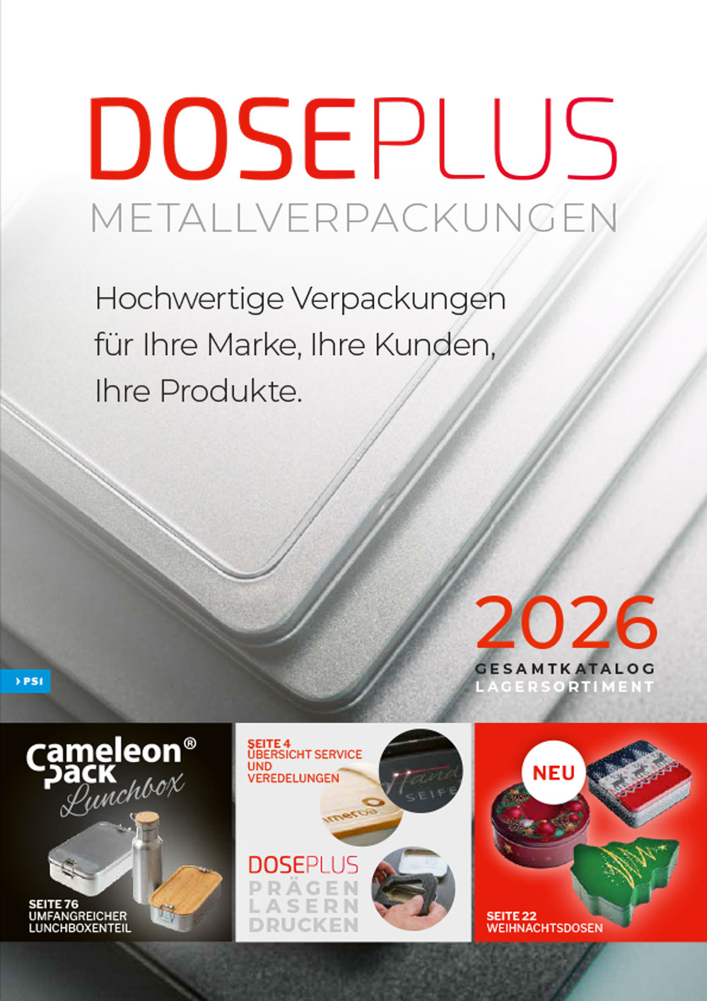 Katalog puszek z białej blachy