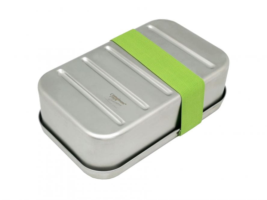 Lunch box z bukową pokrywką