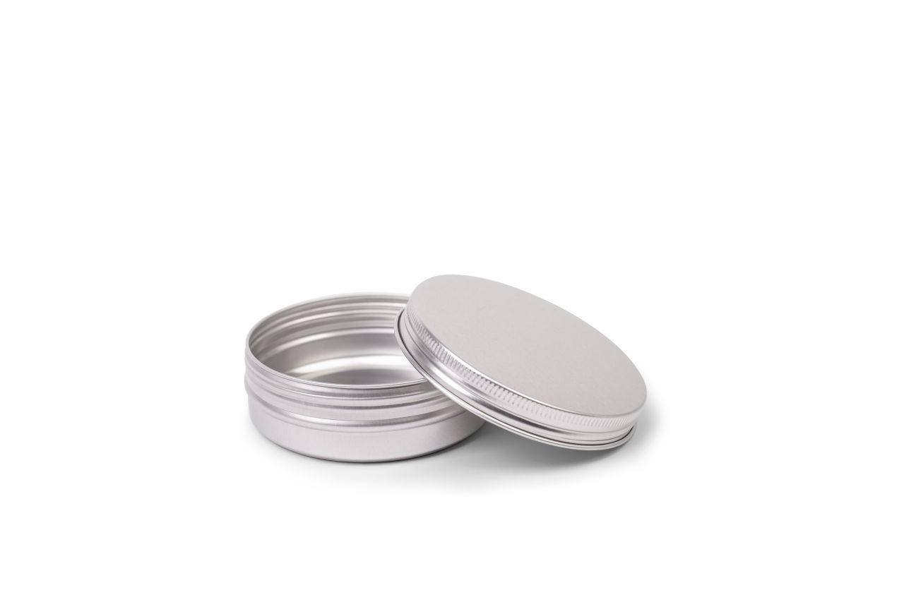 Boîte ronde aluminium 125 ml